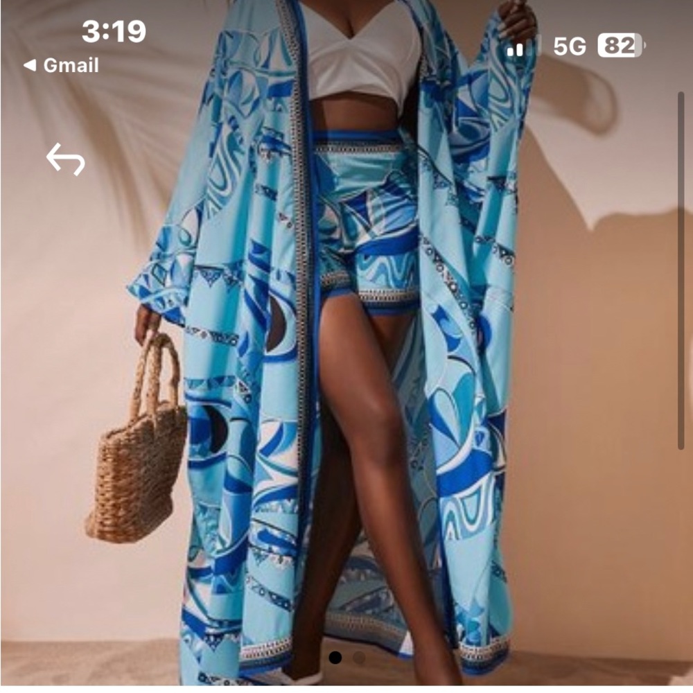 Two piece beach set